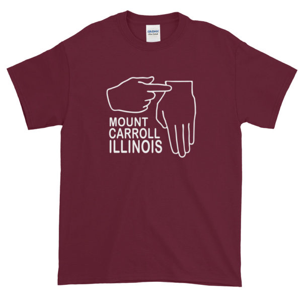 I'm From Mount Carroll T-Shirt (White) - Image 7