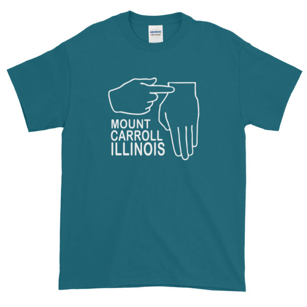 I'm From Mount Carroll T-Shirt (White) - Image 8