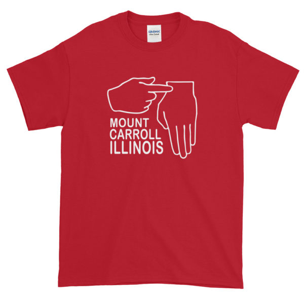 I'm From Mount Carroll T-Shirt (White) - Image 12