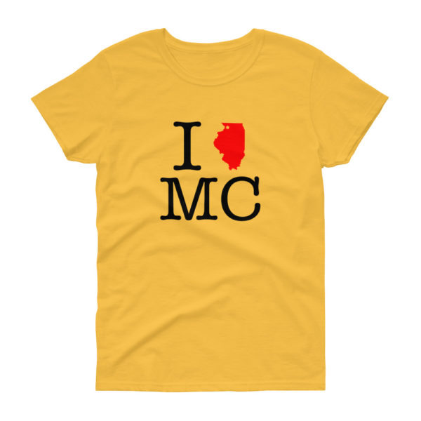 I Love MC Women's T-Shirt - Image 3