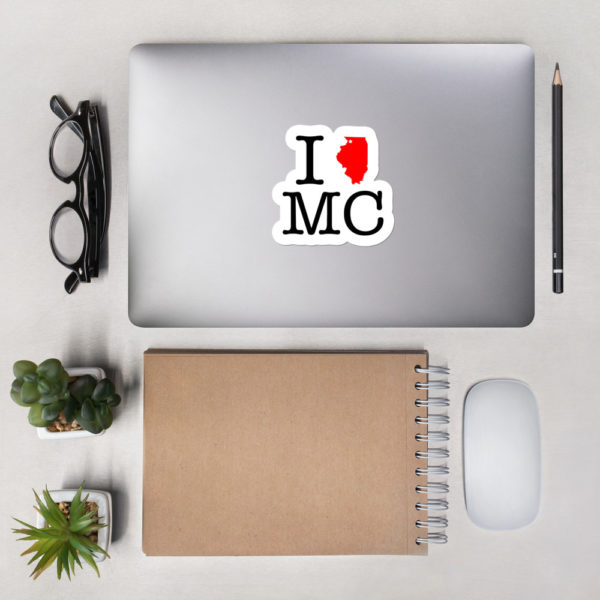 I Love MC Sticker - Image 4