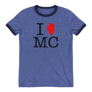 I Love MC Ringer T-Shirt