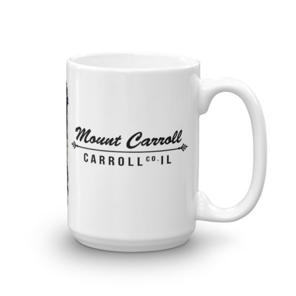 Winter Downtown Mount Carroll Mug - Image 4