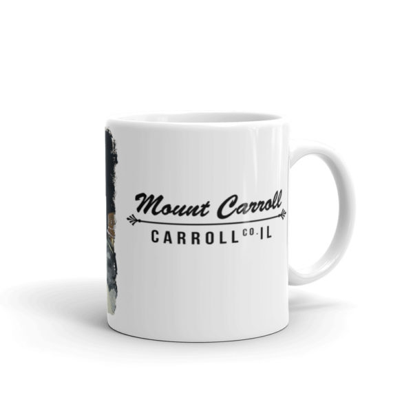 Winter Downtown Mount Carroll Mug - Image 2