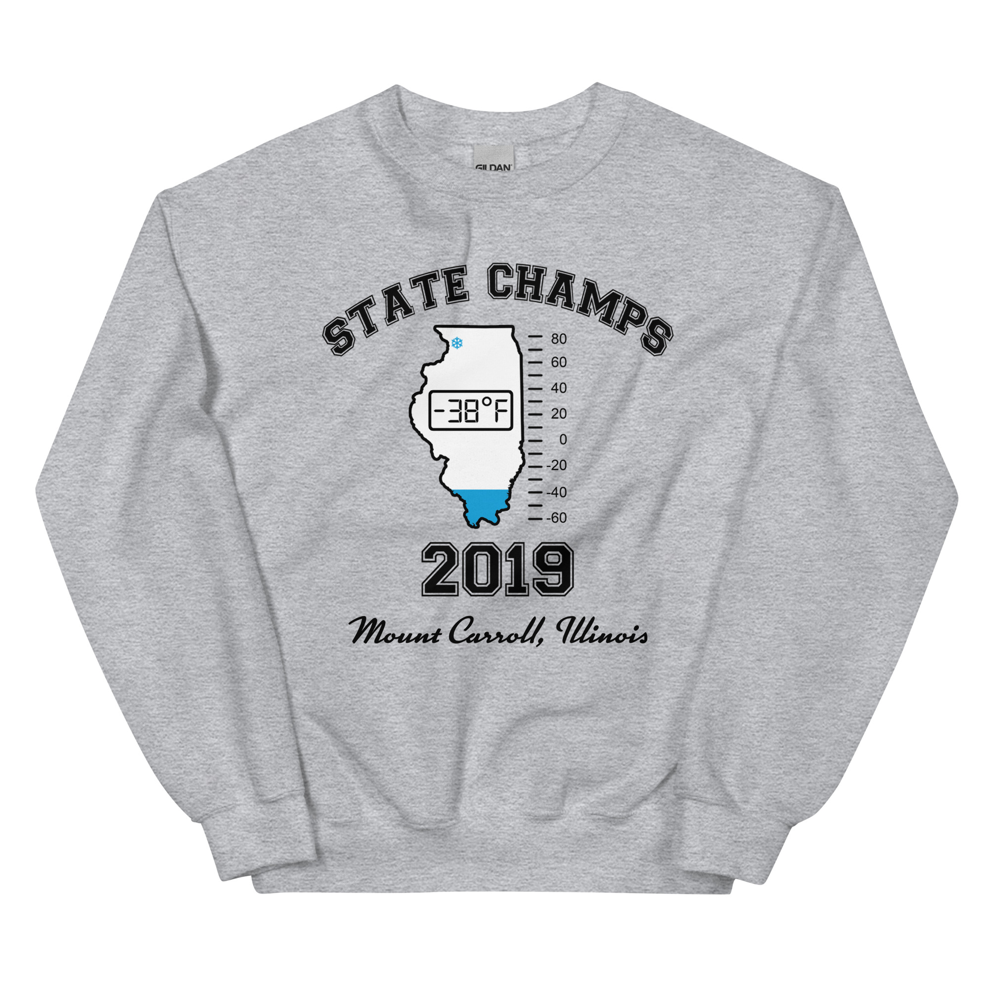 State Champs 2019 - Unisex Sweatshirt - Image 2